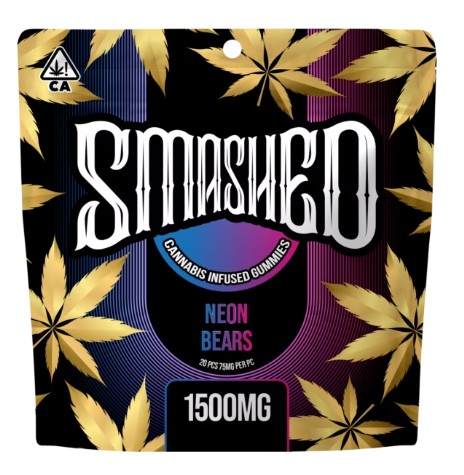 Smashed Gummy NEON BEARS 1500mg
