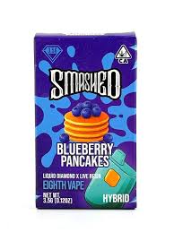 Smashed BLUEBERRY PANCAKES Liquid Diamond x Live Resin Disposable 3.5gr (HYBRID)