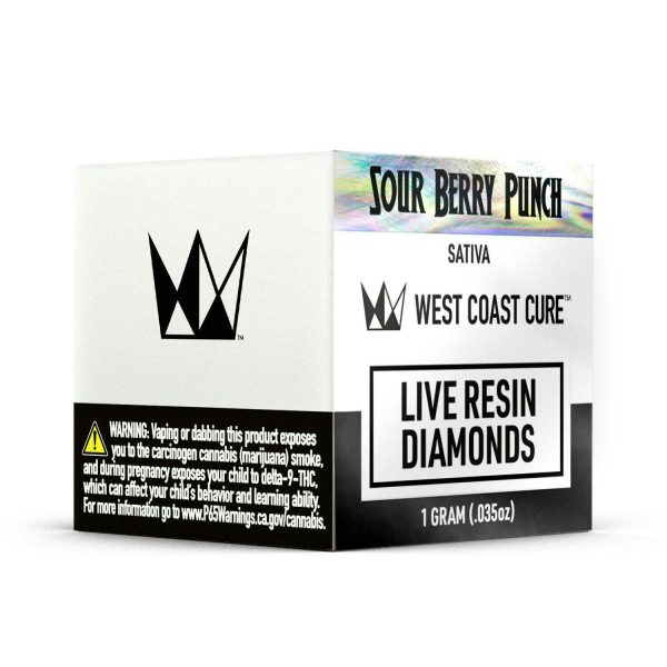 West Coast Cure SOUR BERRY PUNCH Diamonds 1g (SATIVA)