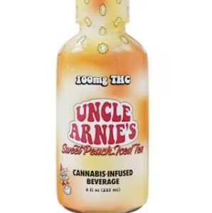 Uncle Arnies SWEET PEACH ICED TEA Drink 100mg