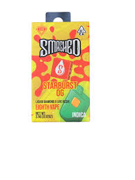 Smashed STARBURST OG Liquid Diamond x Live Resin Disposable 3.5gr (INDICA)