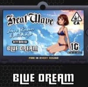 Heat Wave Live Rosin BLUE DREAM Cartridge 1gr (HYBRID)