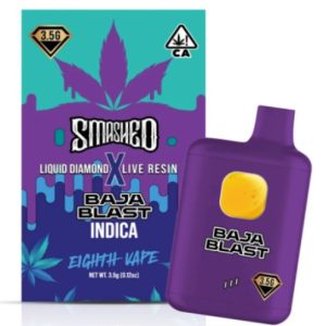 Smashed Baja Blast Liquid Diamond x Live Resin Disposable 3.5gr (INDICA)