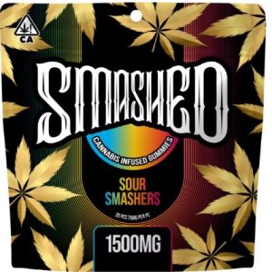 Smashed Gummy SOUR SMASHERS 1500mg